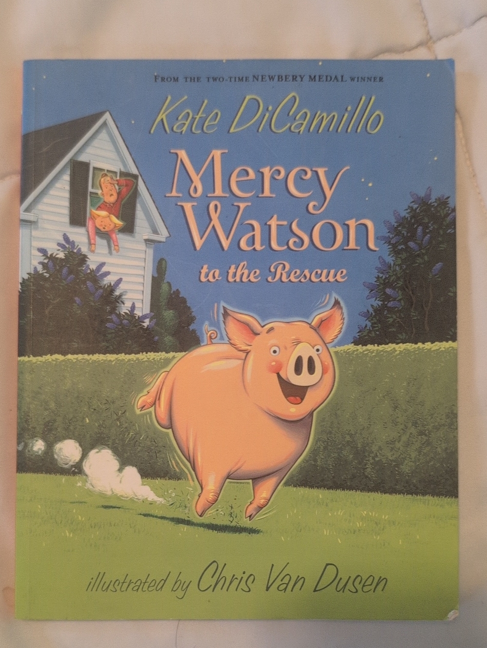 NEW! Kate DiCamillo Mercy Watson to the Rescue — Blue & Green Cover